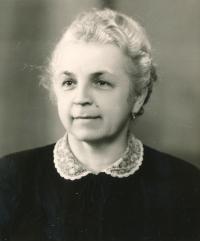 Zdenka Sousedíková, manželka Josefa Sousedíka 