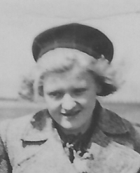 Josefa Šánová, historické foto