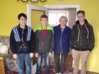 Josefa Šánová se žáky ZŠ Jungmannova v Jihlavě