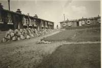 German detention camp in Stonařov