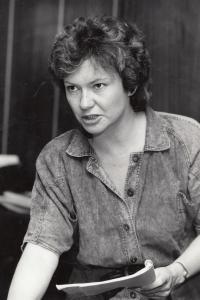 Druhá polovina 70. let - asistentka režie v rozhlase 