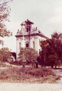 the church in Stolmir in 70s