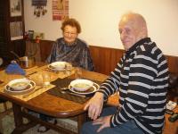 Manželé Mordechaj a Chava Livni. Kiryat Tivon, květen 2014