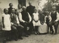 Rodzina Zielonków. Szeroka, ok. 1930 roku
