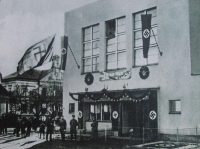 Nýřanská sokolovna za války