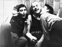 Pamětník (vlevo) s kamarády, rok 1967