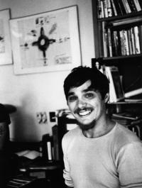 Pamětníkův kamarád Chris Burden, v Praze, rok 1978