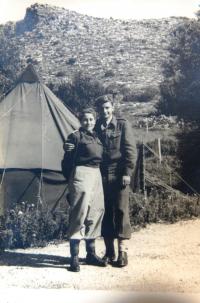 Ruth Haasová v IDF (Izraelské obranné síly), 1949-1950