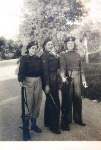 Ruth Haasová v IDF (Izraelské obranné síly), 1949-1950