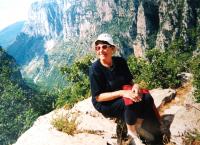 Ruth Meissner na výletě v Řecku