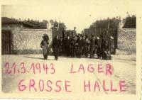 March 21st 1943, arrival to the camp Gross Halle