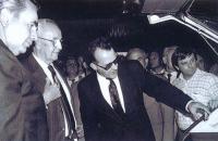 Brno 1987 - představení nového Favorita Gustávu Husákovi 