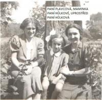 Mrs. Plavcová and mother  Mrs. Hůlová