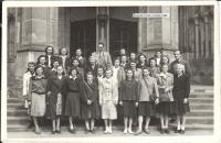 School trip to Prague in 1949