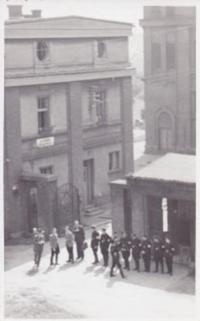 SS v pardubické elektrárně, foto  Václav Kopecký 1939