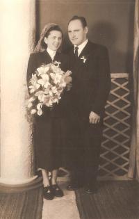 Svatební fotografie, Medzilaborce 1954