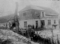 Žilkuv mlýn ve Velké nad Veličkou během oprav v roce 1939