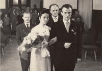 wedding 1963 Teplice