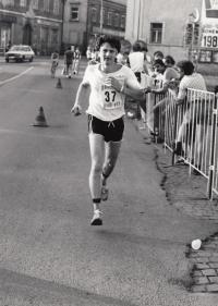 1985 na maratonu v Novém Boru 