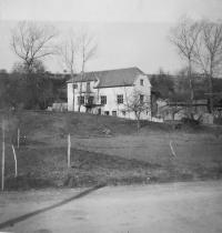 Žílkuv mlýn u Velké nad Veličkou, kde za války bydlela rodina Knápkova