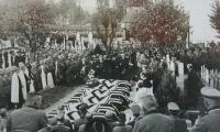 Burial of the German pilots in October 1939
