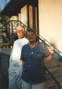 Hana s manželem Janem, Benešov 2003