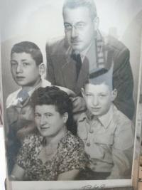 Family Pevný - year 1948