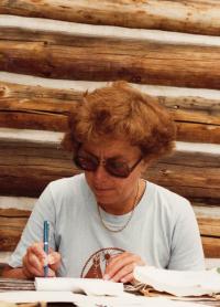 Dana Seidlová počátkem 90. let
