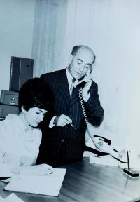 Ludmila Vlachová v teplotechně v Olomouci