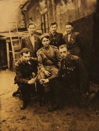 Slovenští zajatci po osvobození