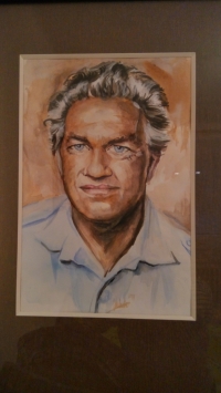 Josef Slezák Marie´s brother-in-law, painted for his 65th birthday, 1994