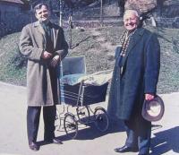 Emil Paleček s tchánem