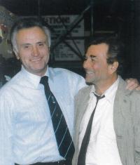 Václav Kabourek a Peter Falk