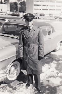 Václav Kabourek základní vojenská služba Virginie 1959