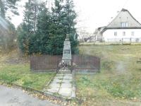 Pomník T. G. Masaryka v Písařova. Na tomto místě dvacet občanů Písařova demonstrovala v listopadu 1989 proti komunistickému režimu