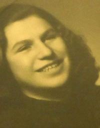 Žofie Kubíčková (Neugebauerová) v roce 1948