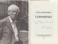 Kniha Otto Wichterleho