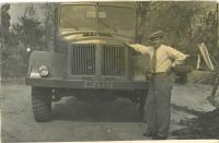 V civile po skončení PPT ako vodič nákladných vozov (1953-1960)