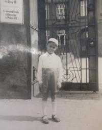 Jaroslav Vetter v dětském věku