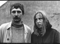 1971? Witness with his sister Helena, Dejvice