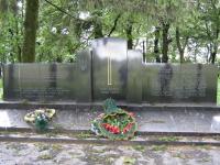 Monument to victims in the Czech Malin in 2009