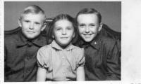 zleva Vladimír Zeman, Marie Zemanová, Jan Zeman