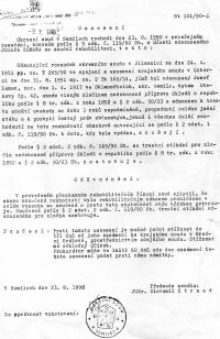 rozsudek Josefa Zemana, otce