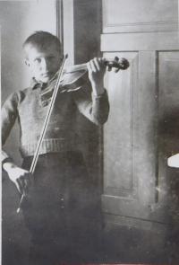 Jaroslav Palka v dětství