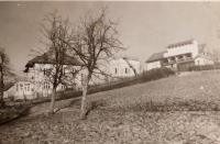 Dům rodiny Ruprichovi v Písařově, který nechal postavit František Jurenka