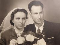 Svatební fotografie - Walburga a František Ruprichovi