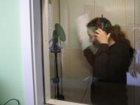 Žáci Střední zdravotnické školy v rádiu; projekt Příběhy našich sousedů (http://pribehynasichsousedu.cz/)