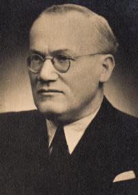 Otec Karel Sonnenfeld, cca 1939