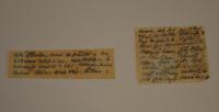 letters sent to Terezín inside the bread