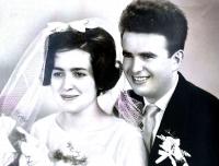 Svatební foto, polovina 60.let